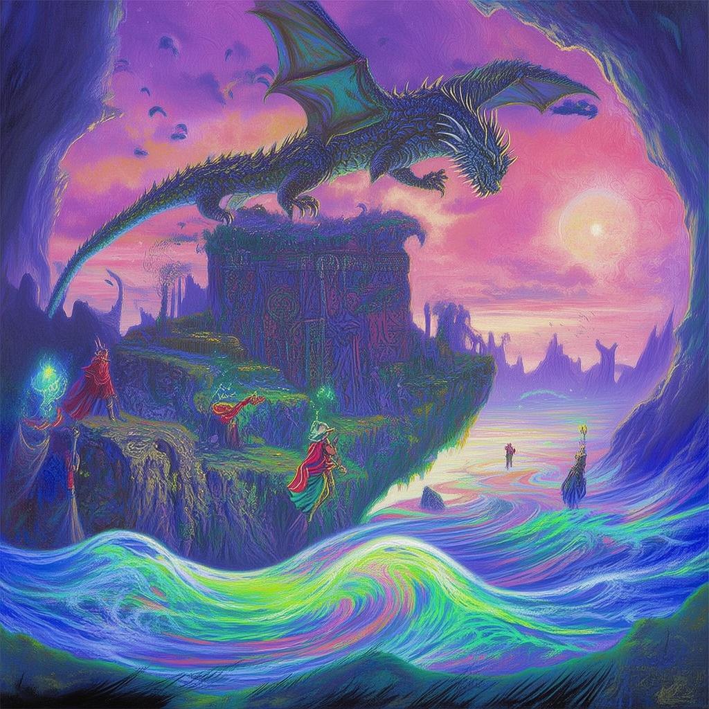 The Enchanted Labyrinth of Echoing Whispers