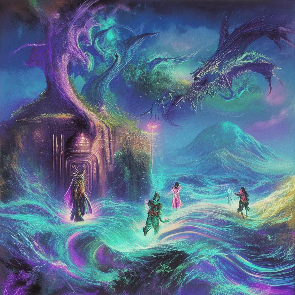 The Enchanted Tide's Symphony: The Whispering Lighthouse