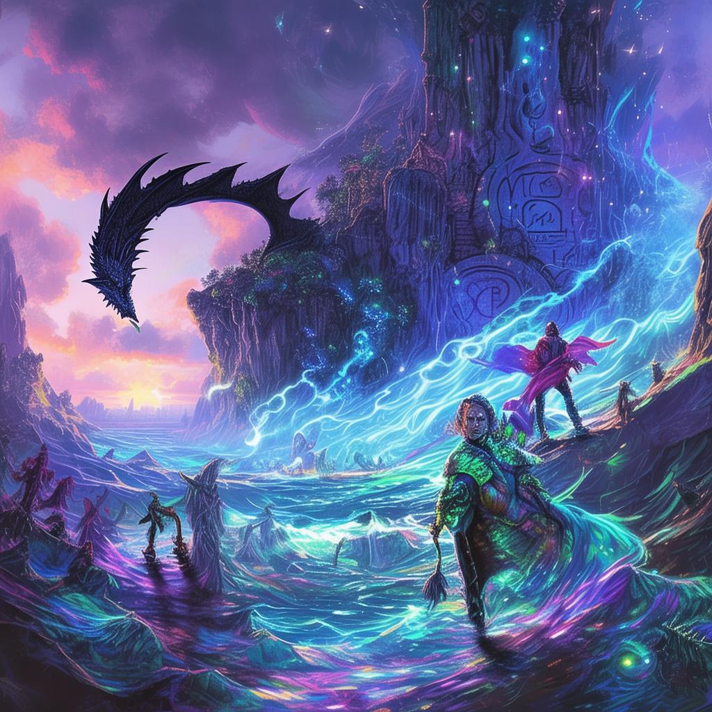 The Quantum Guardian's Labyrinth: A Sci-Fi Adventure of the Dimensional Link