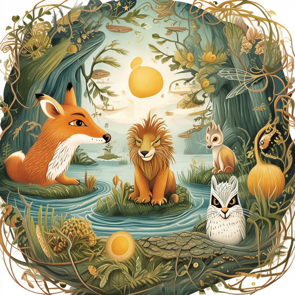 The Fox and the Crow: A Tale of Deceit and the Power of Words