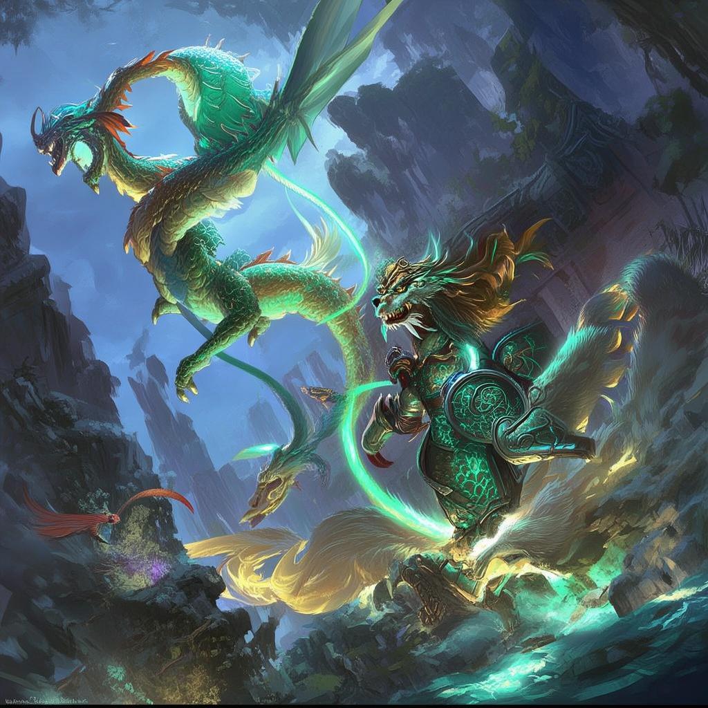 Whispers of the Azure Dragon: The Forbidden Labyrinth