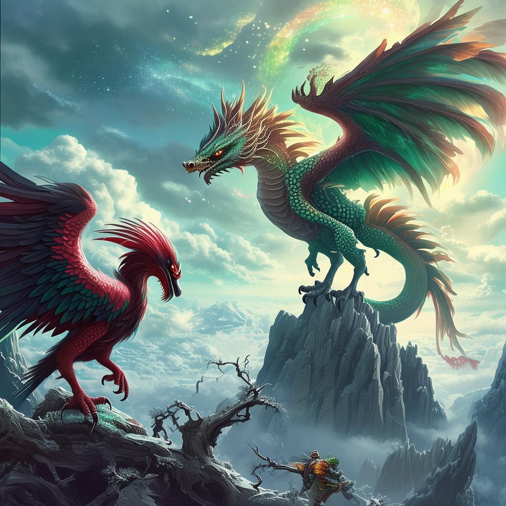 Whispers of the Jade Dragon and the Sea's Melody