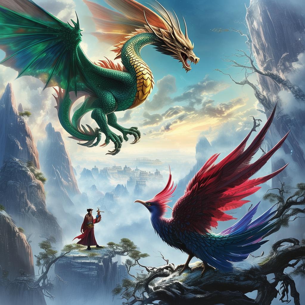 Whispers of the Celestial Symphony: White Zhe's Lament