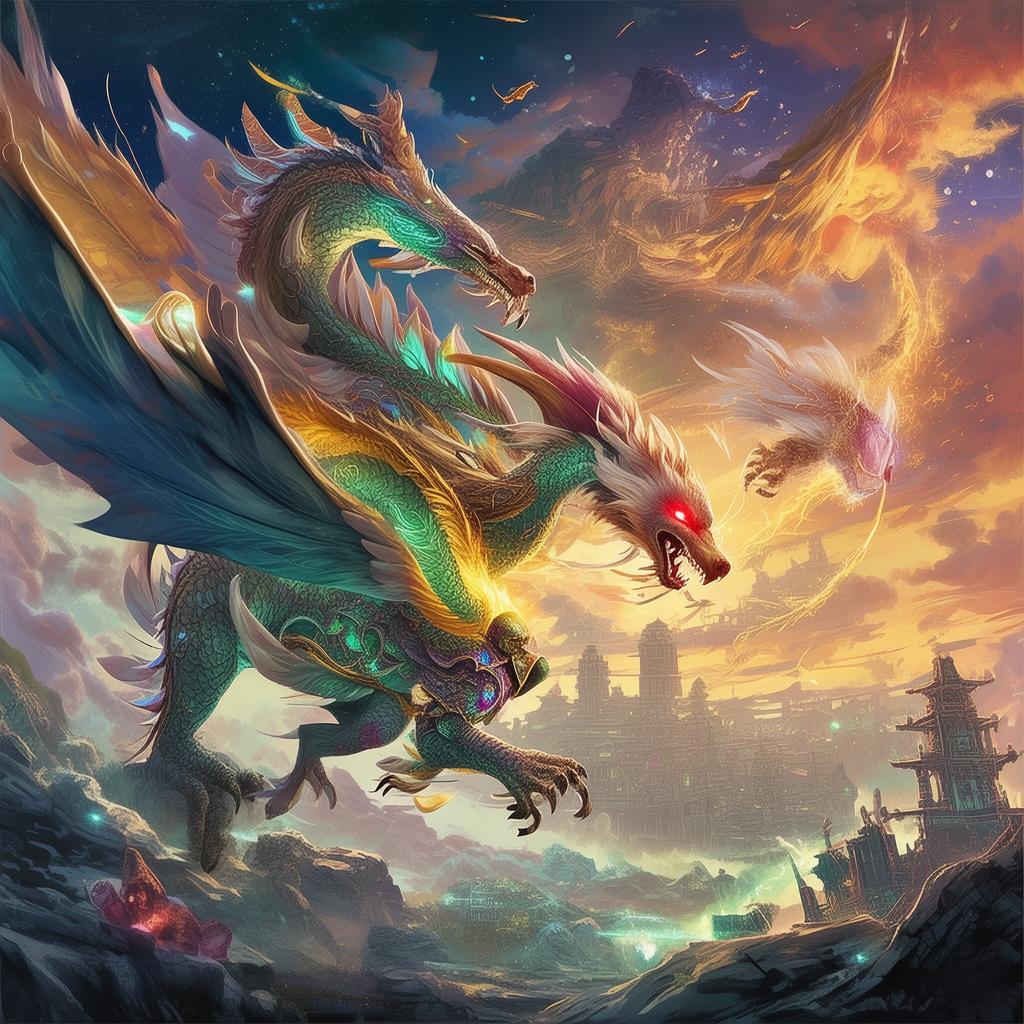 Emerald Dragon's Lament: A Harmony of Elements Unraveled