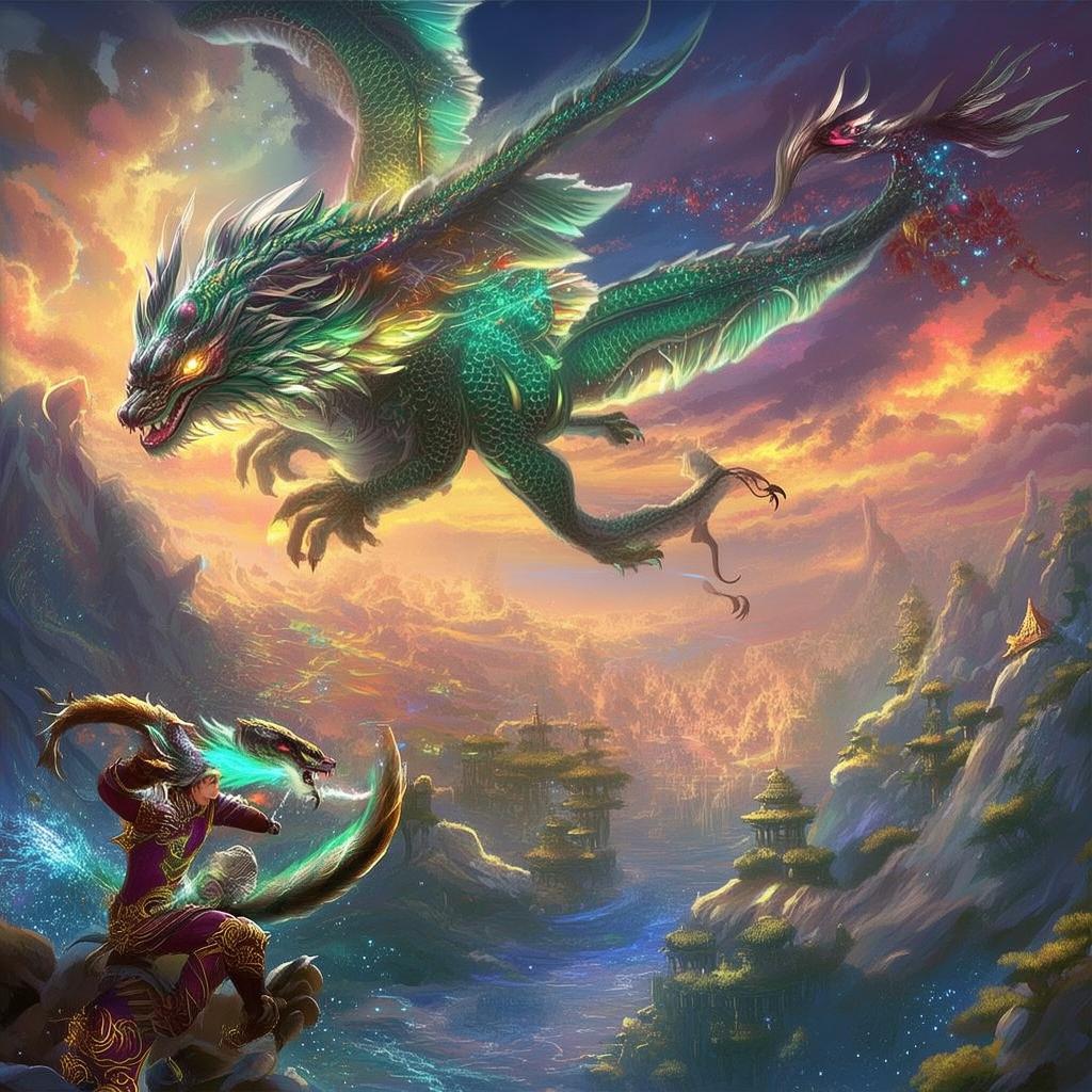 The Enigma of the Azure Dragon and the Whispering Waves