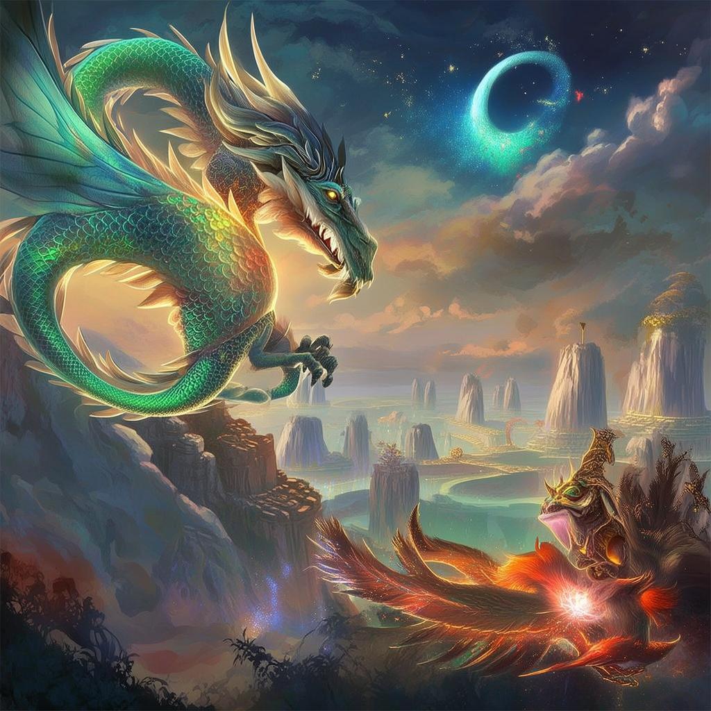 The Qing Painter's Quest for the Echoing Mountain: A Tale of Myth and Discovery