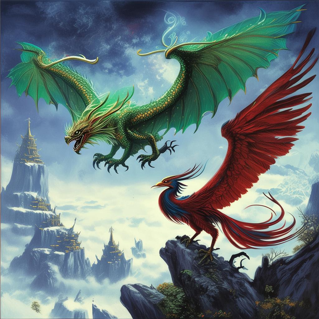 The Celestial Dance of the Mountain and Sea Serpent: A Tale of the Unseen