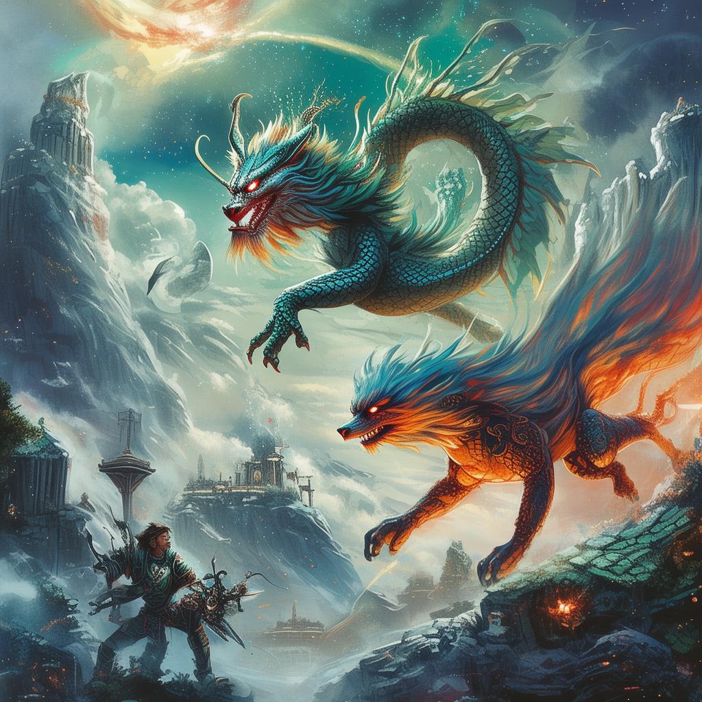 Whispers of the Mountainous Ruins: The Rabbit's Quest for the Unknown