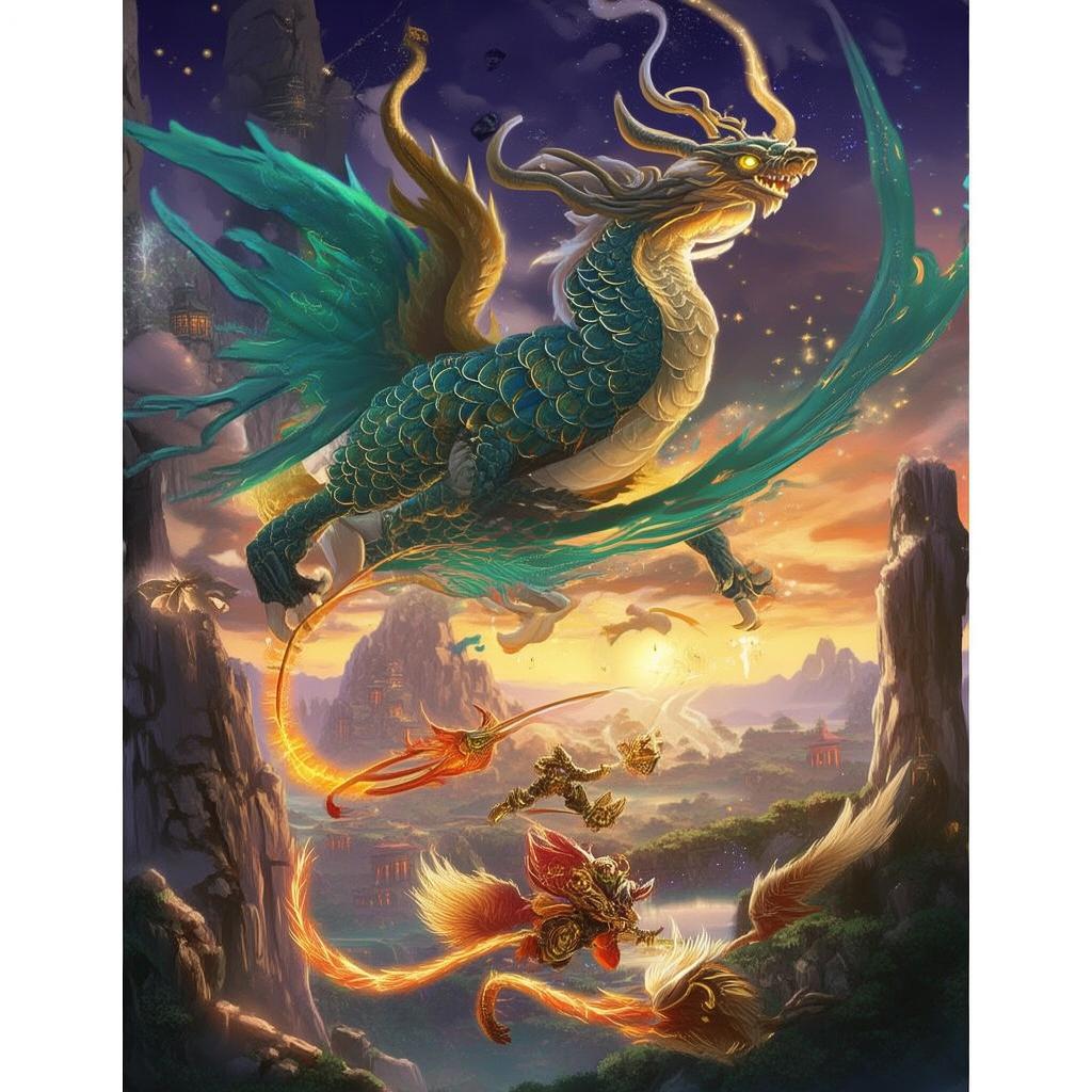 The Enigma of the Nine-Headed Serpent: A Shan Hai Jing Tale