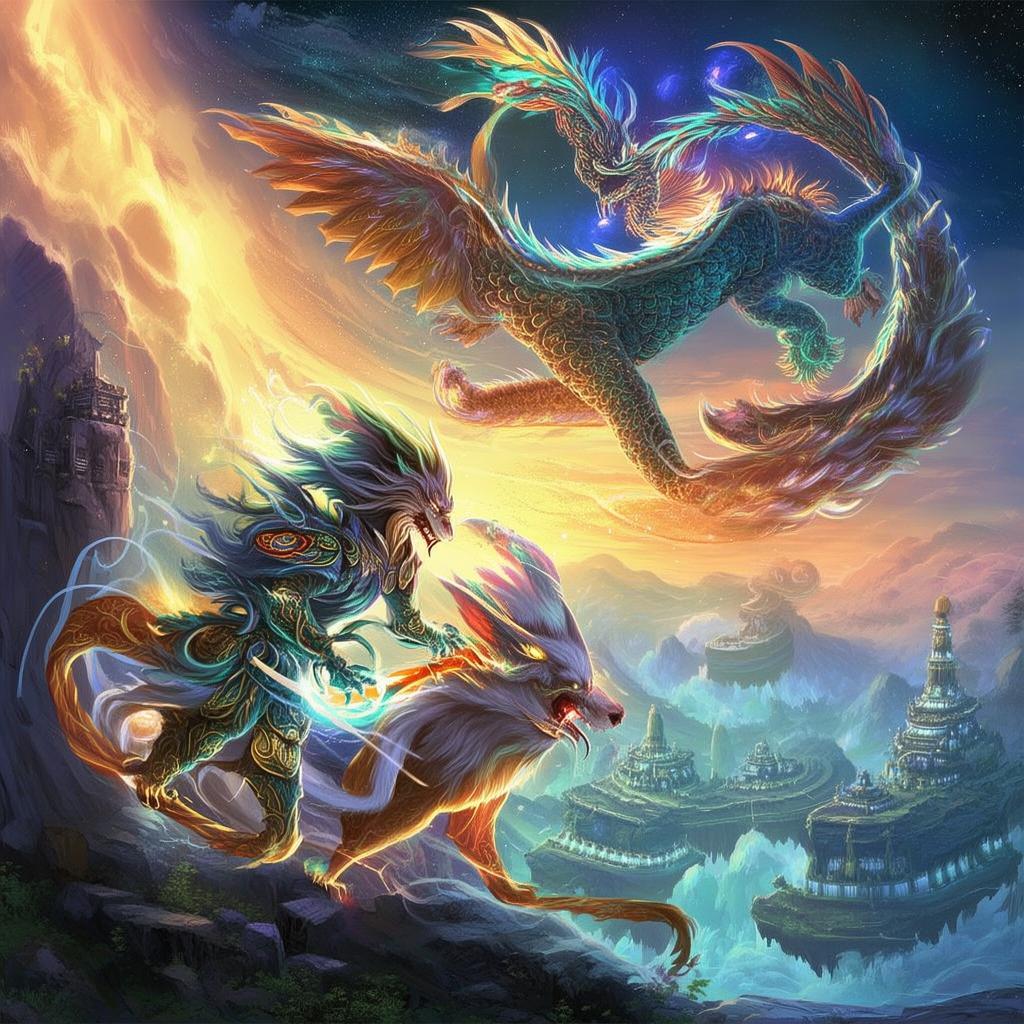 Whispers of the Azure Dragon: The Forbidden Oasis