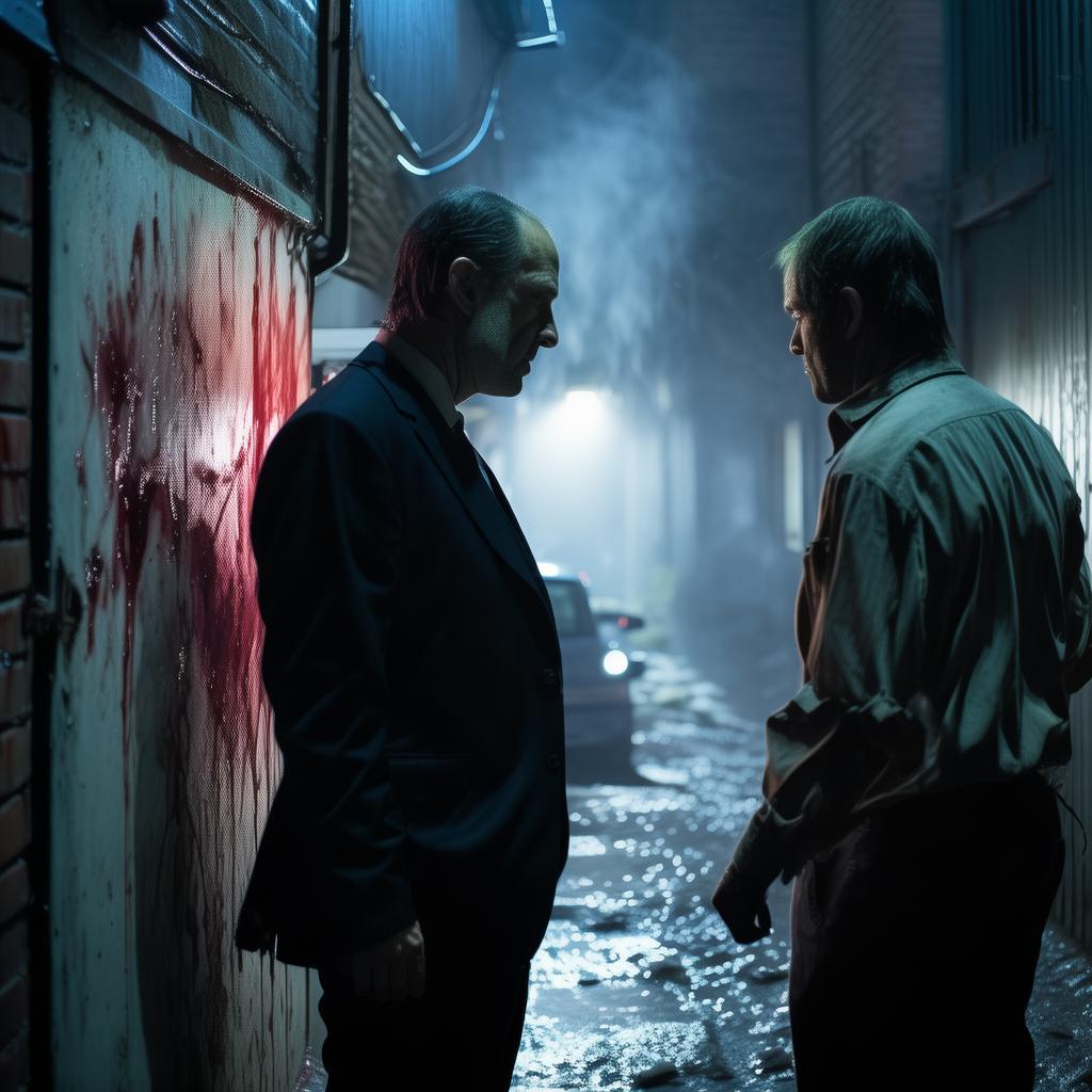 The Labyrinth of Shadows: A Detective's Final Hour