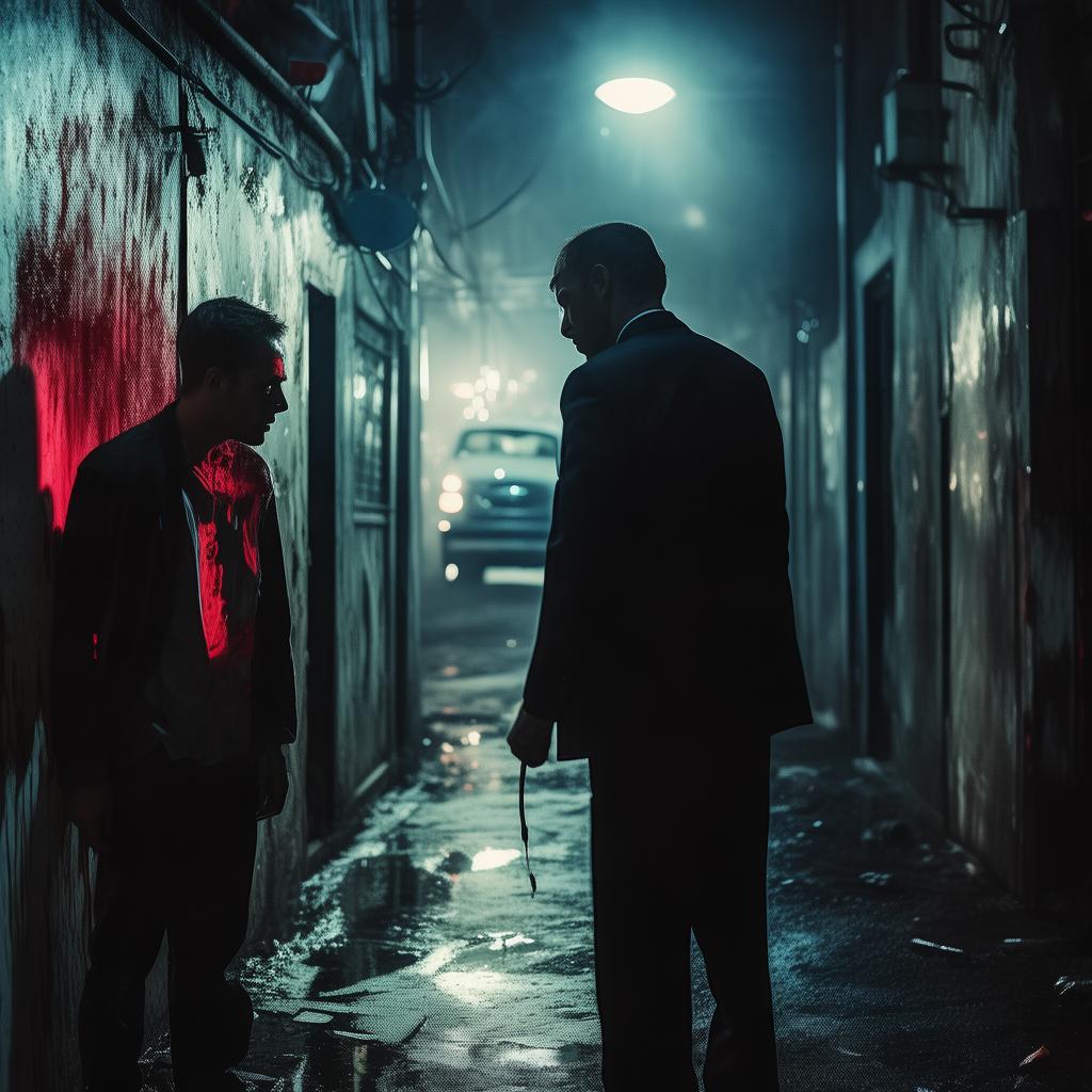 The Labyrinth of Shadows: A Fateful Encounter