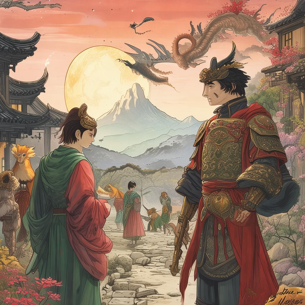 The Enchanted Path: Niu Sanjie's Moonlit Odyssey