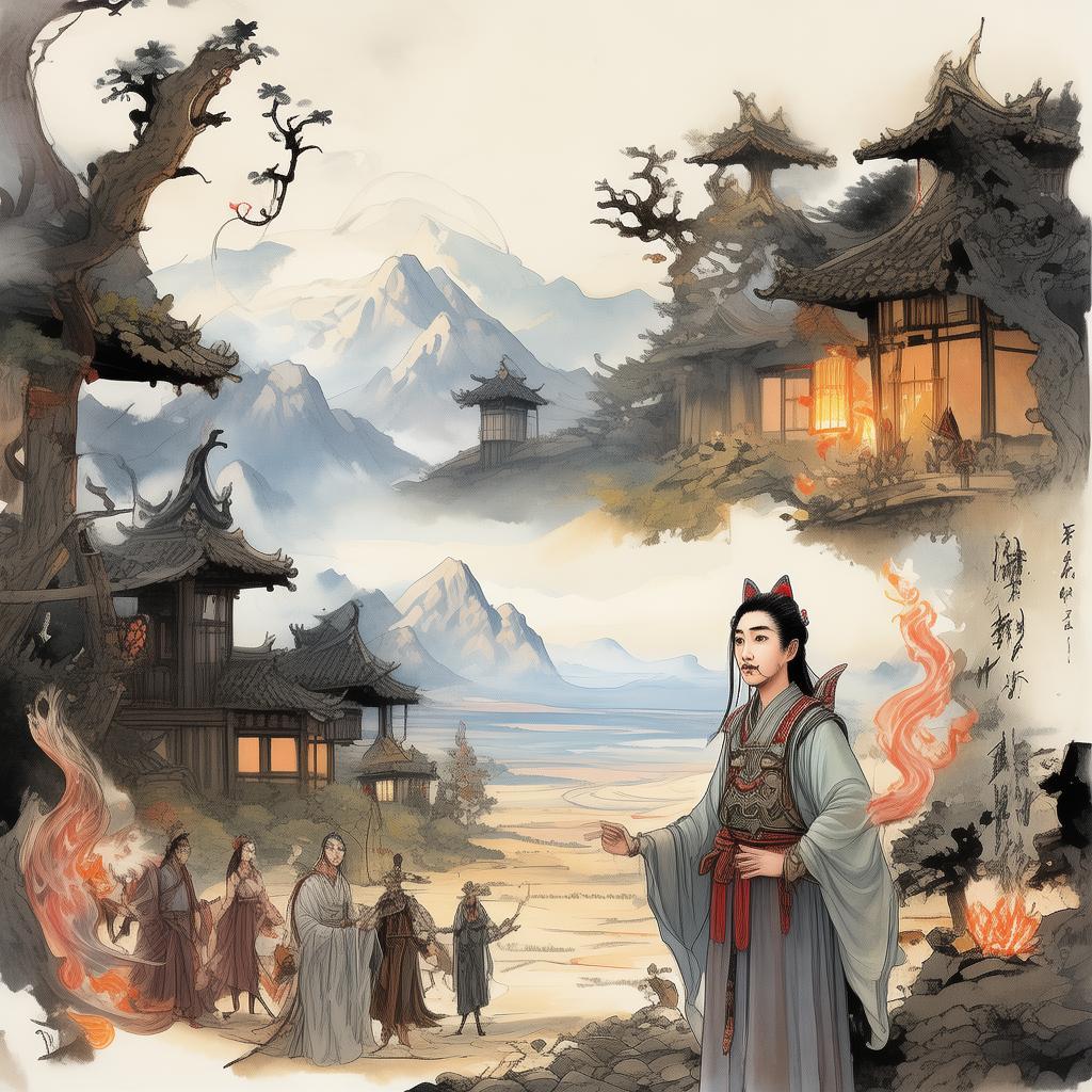 The Labyrinth of Echoes: A Folk Story with a Twist