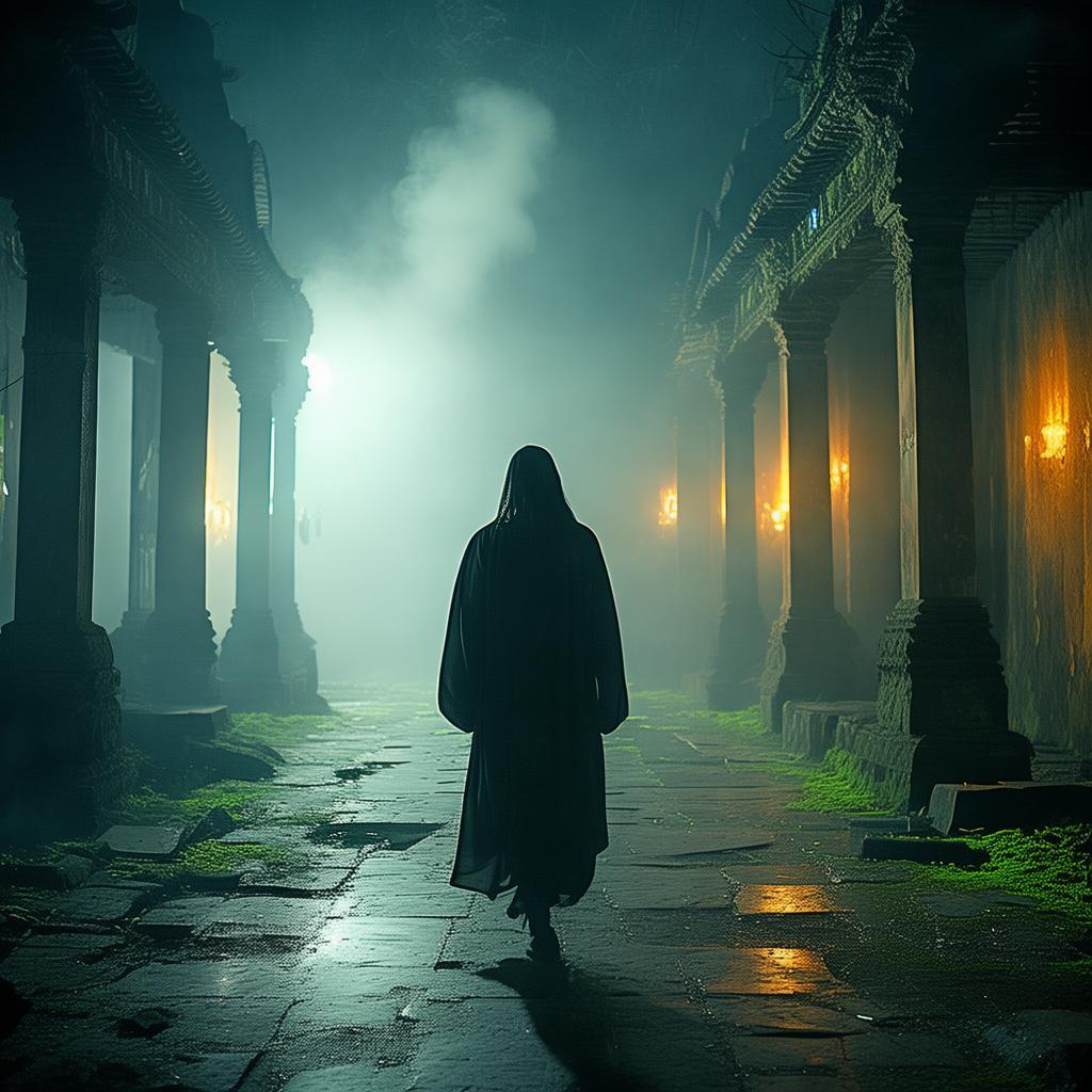 The Silent Vigil of the Abandoned Asylum