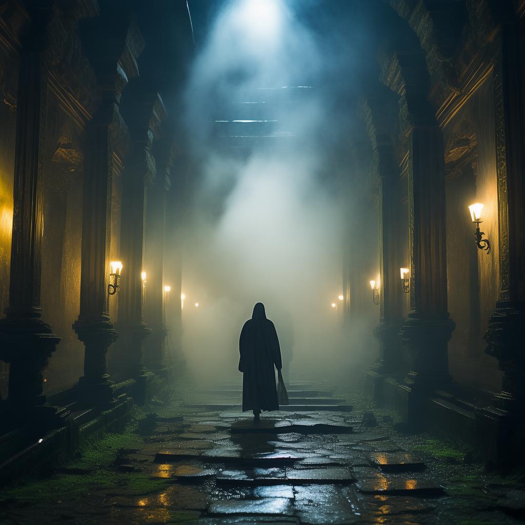 The Lurking Shadows of the Haunted Cavern
