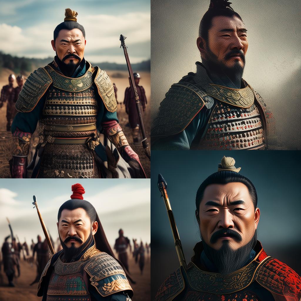 白起长头像：揭开历史名将的神秘面纱
