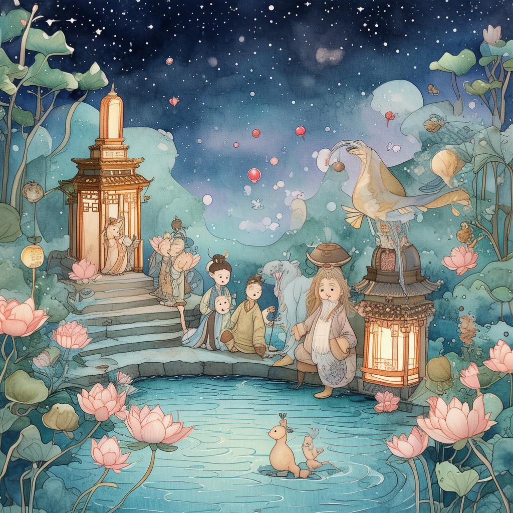 The Enchanted Lullaby of the Moonlit Sea