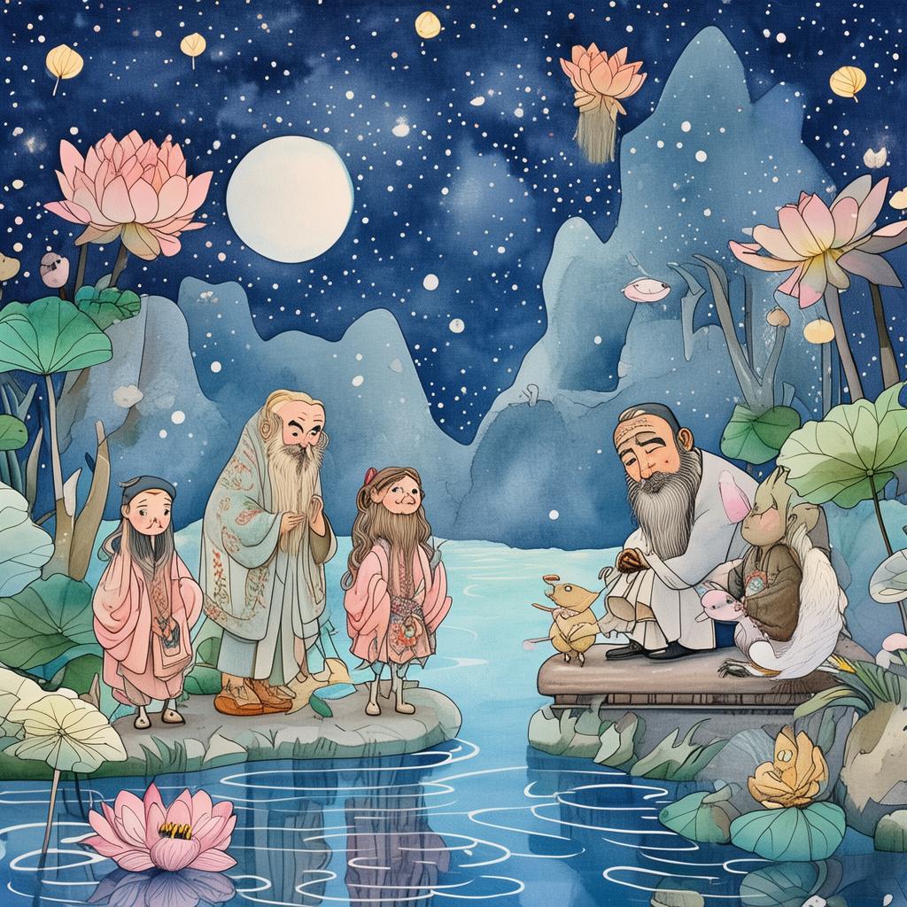 The Whispering Moonlit Garden