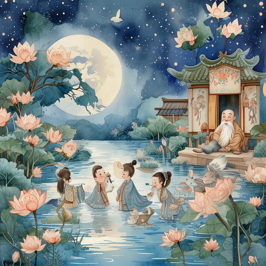The Whispering Willow: A Lullaby for the Night's Embrace