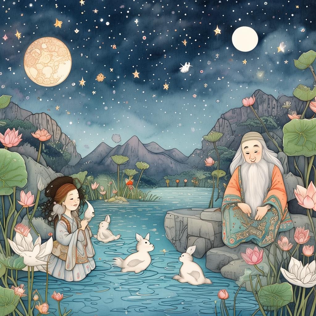 The Whispering Moonlight: A Lullaby of the Enchanted Serpent