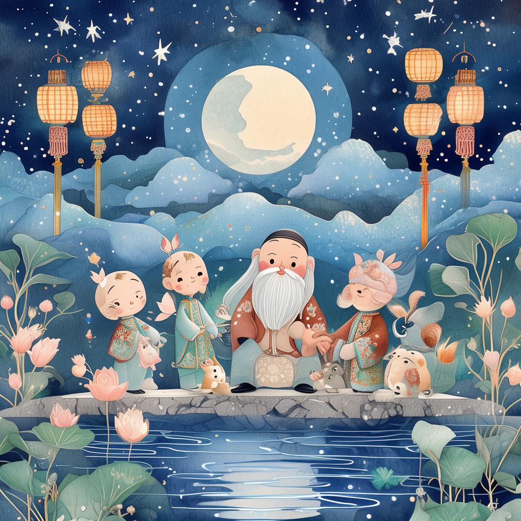 The Whispering Tides of the Moonlit Harbor