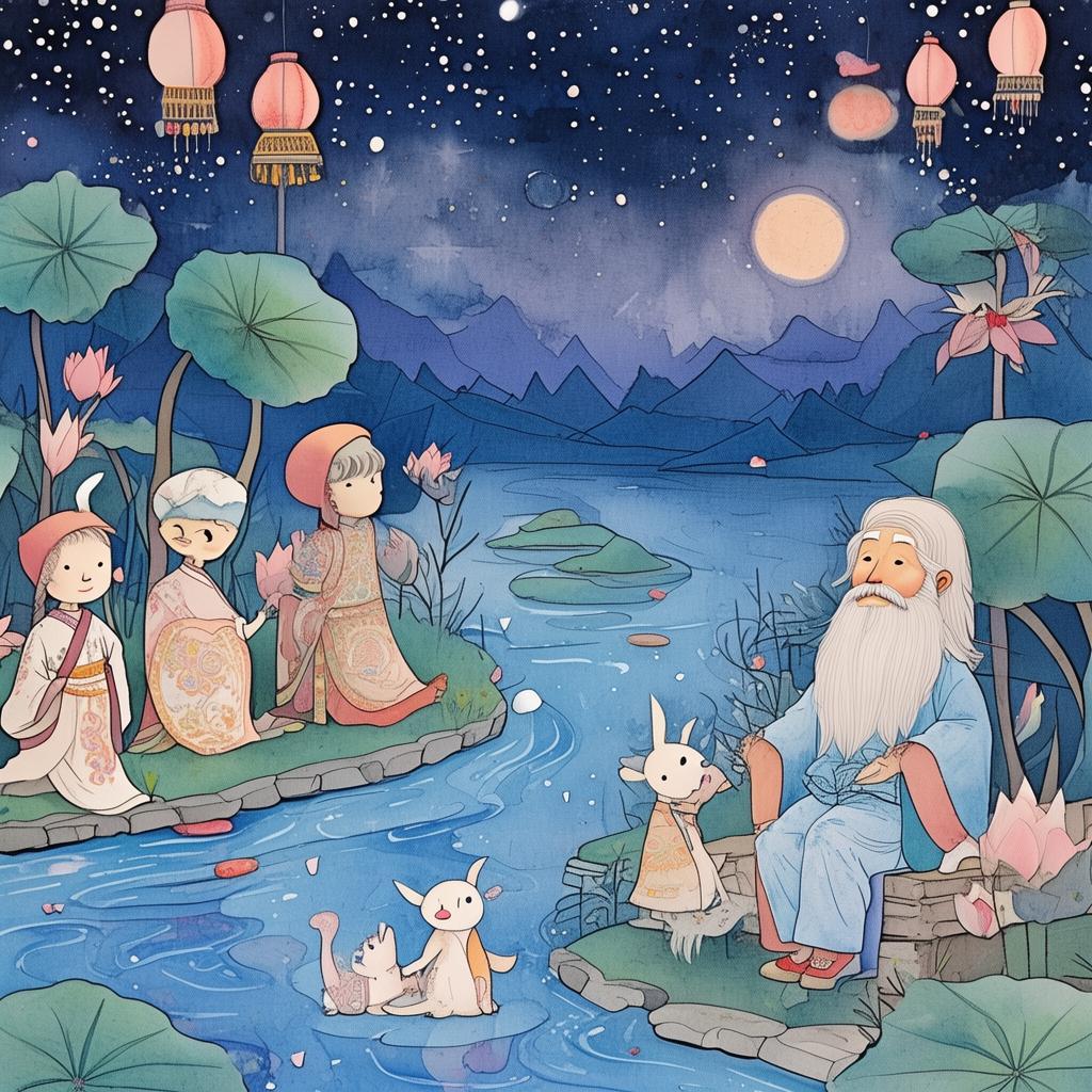 The Enchanted Garden of the White Snake