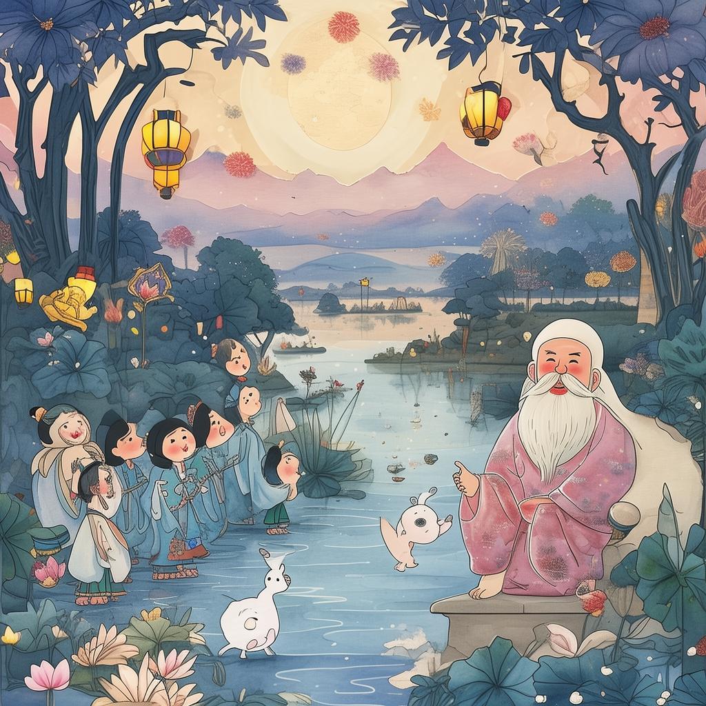 The Enchanted Hour of the Starlit Garden