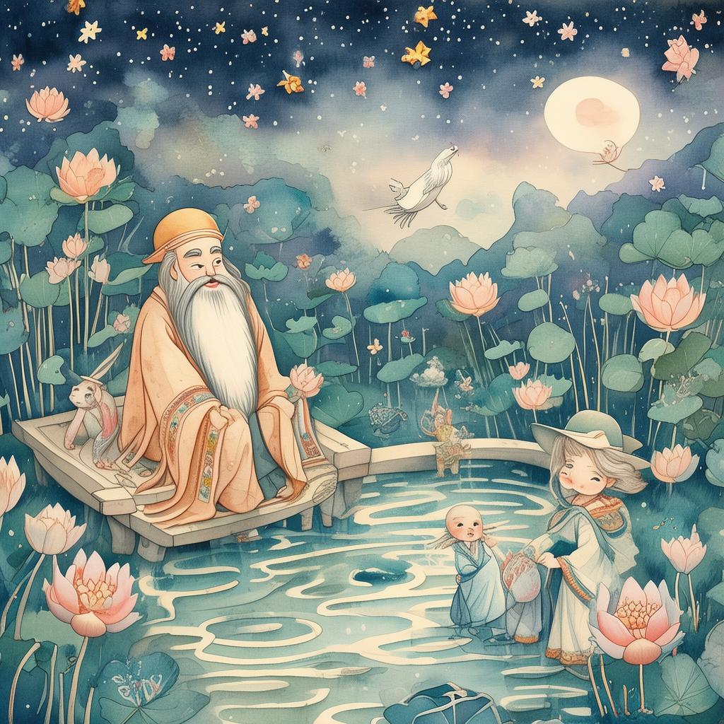 The Enchanted Moonlit Lagoon: A Princess's Midnight Escape
