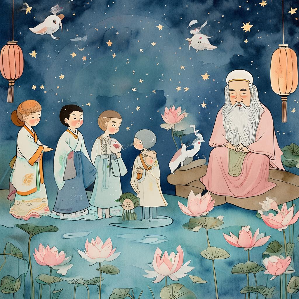 The Whispering Moonlit Garden