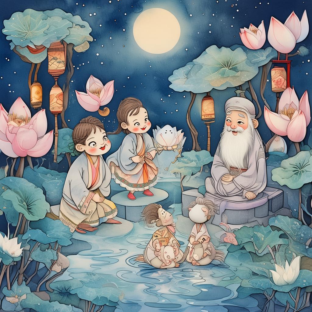 The Fish Princess' Midnight Lament: A Luminous Lullaby