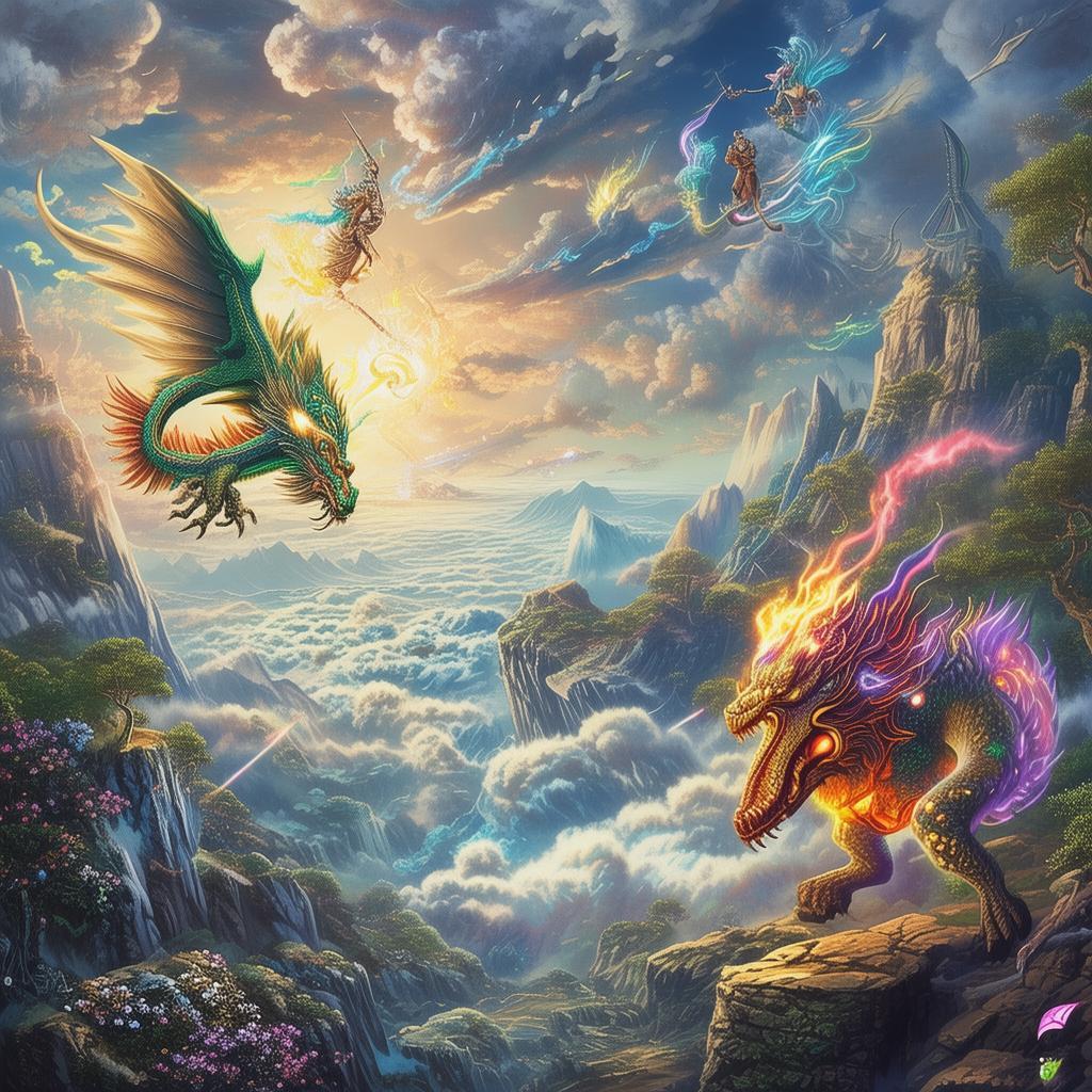 The Celestial Knight's Dilemma: The Enchanted Garden's Forbidden Fruit