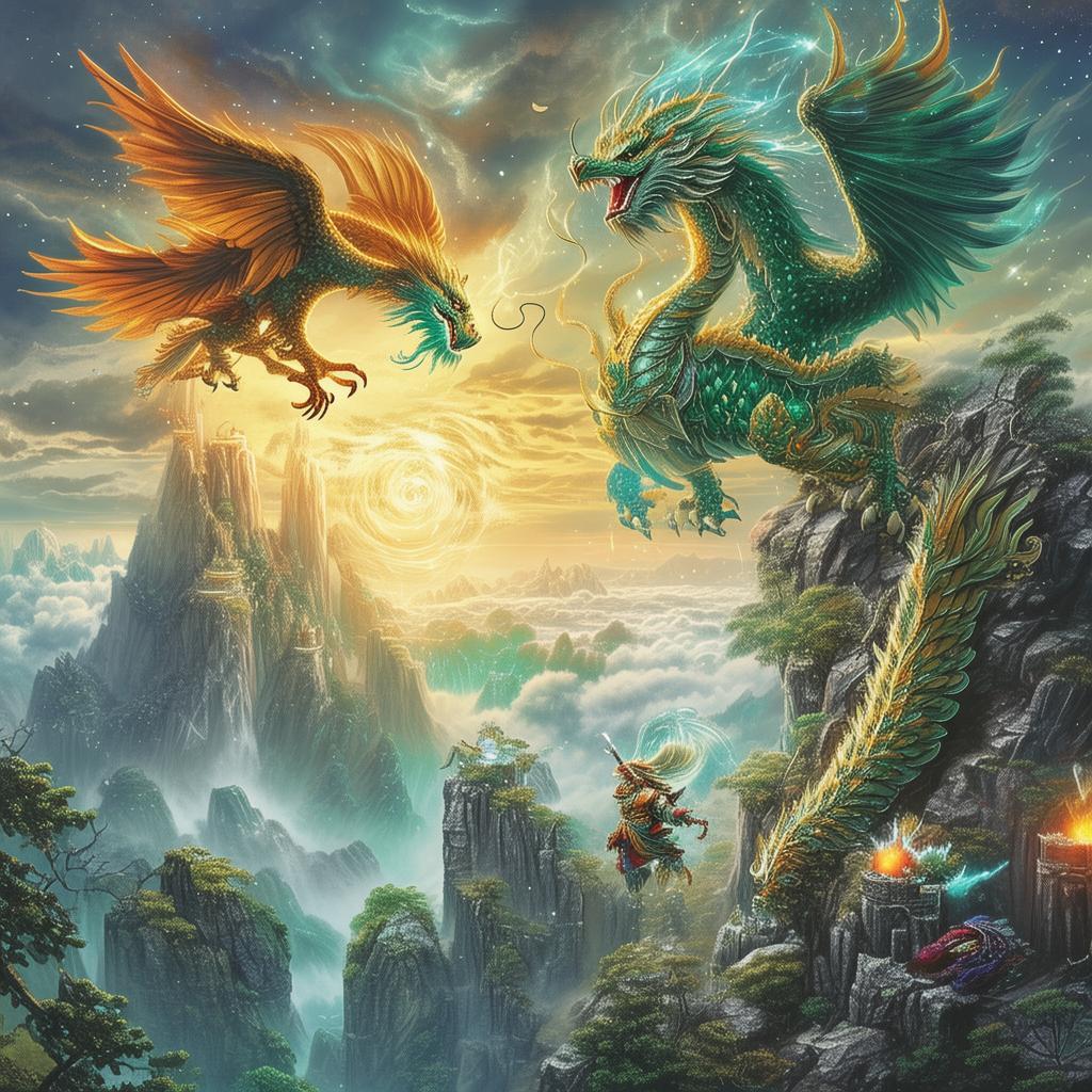 The Monkey King's Moonlit Quest: A Lunar Odyssey