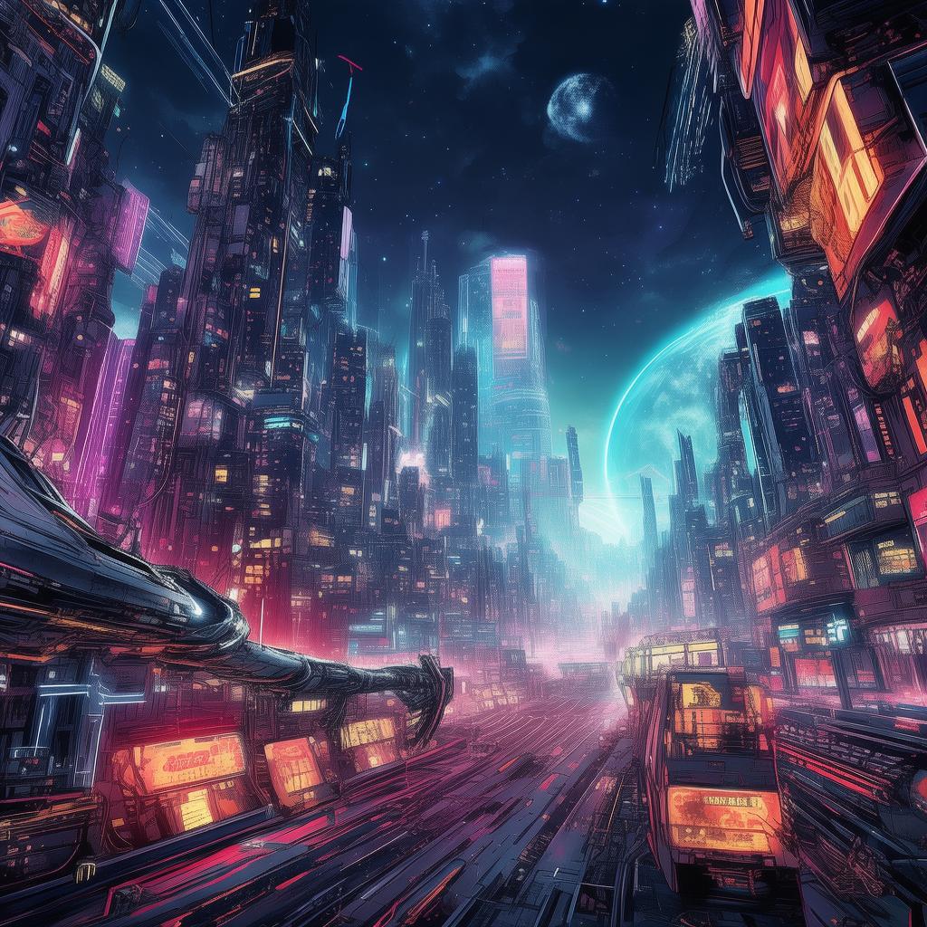 The Corporation's Celestial Conquest: A Sci-Fi Adventure in Space