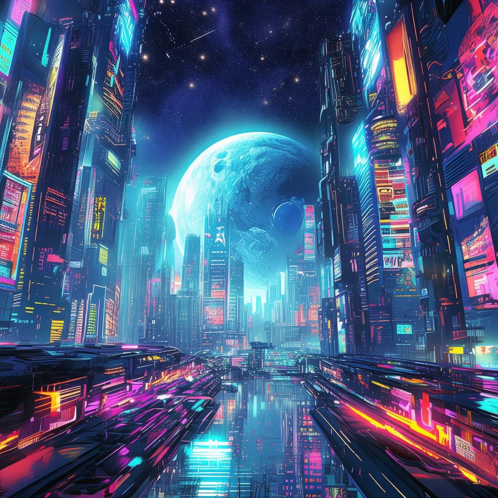 Neon Echoes: The Quantum Paradox