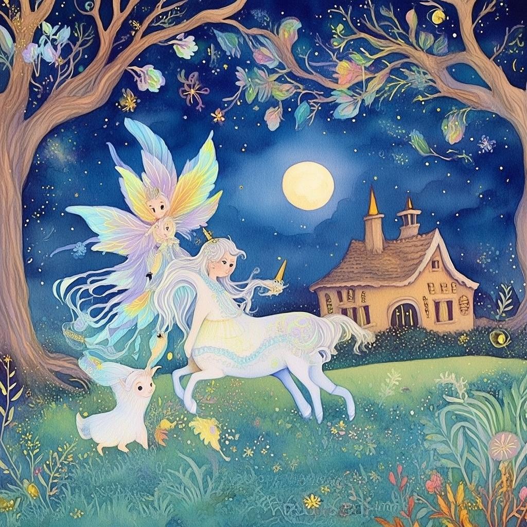 The Enchanted Garden of Echoes and Shadows