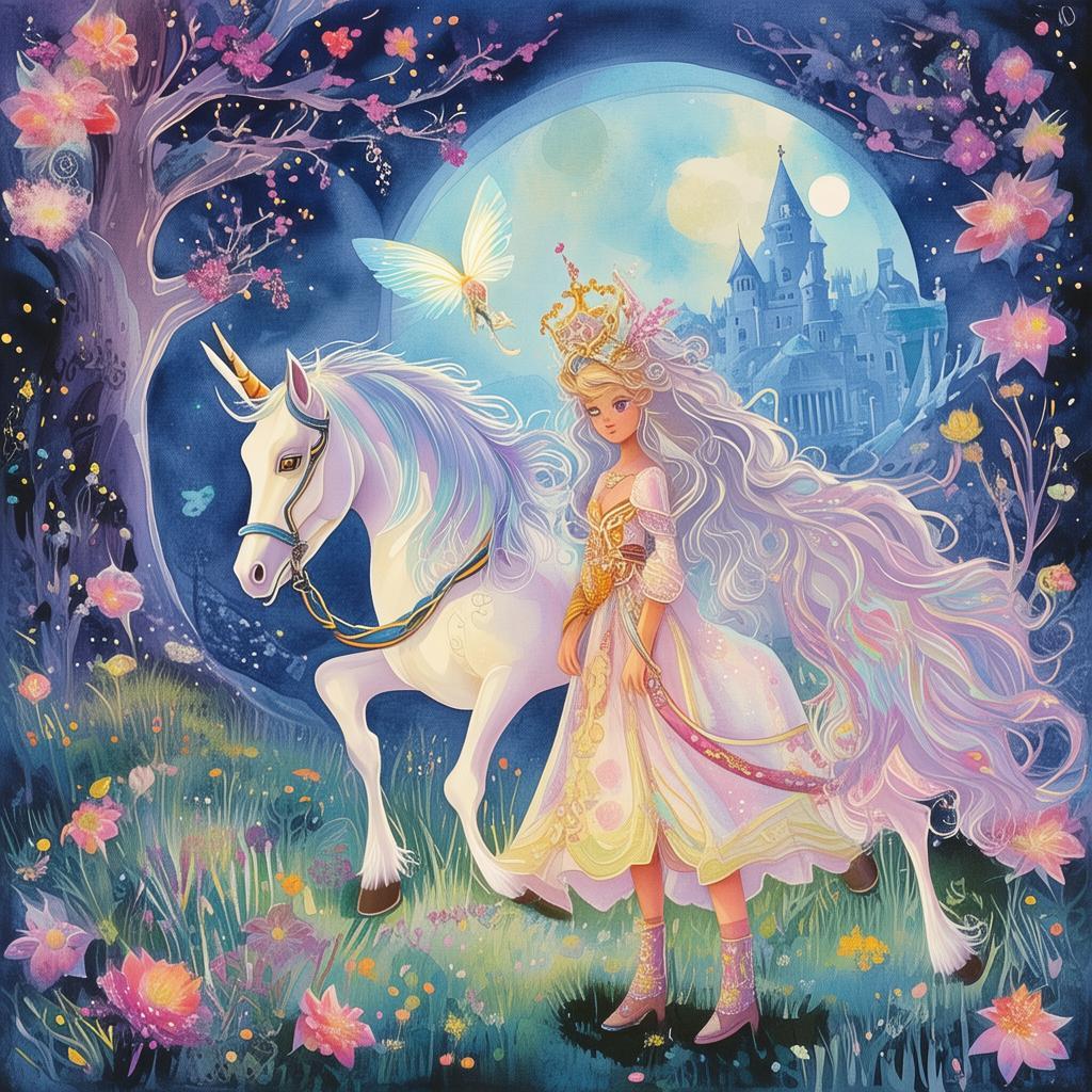 The Enchanted Mirror's Curse: A Tale of Forbidden Love