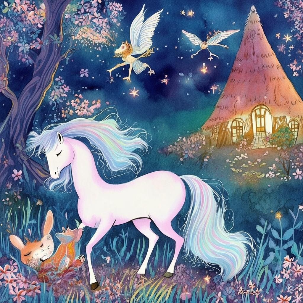 The Enchanted Mirror: A Tale of Two Reflections