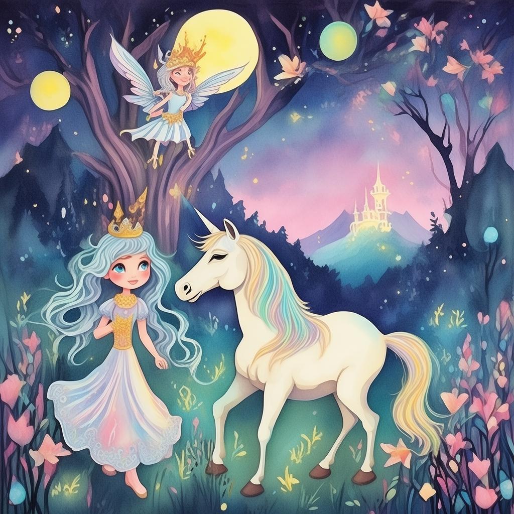 The Enchanted Snow Lake: A Rainbow's Dilemma