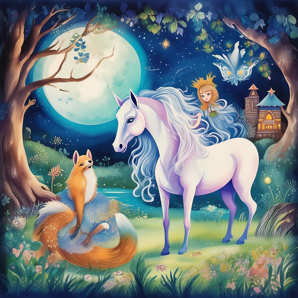 The Enchanted Garden of Whiskers and Shadows