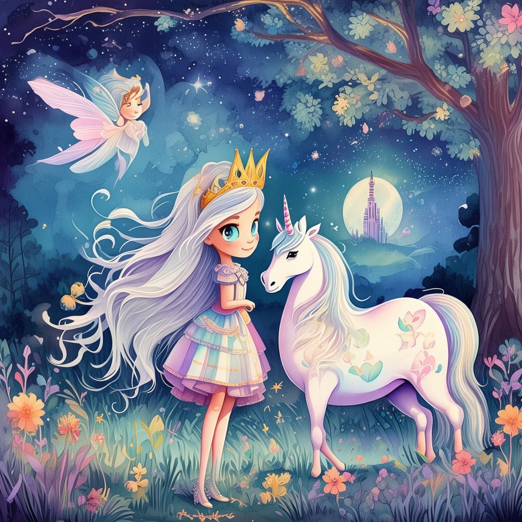 The Enchanted Moon's Eclipse: A Fairyvillage's Dark Night's Embrace