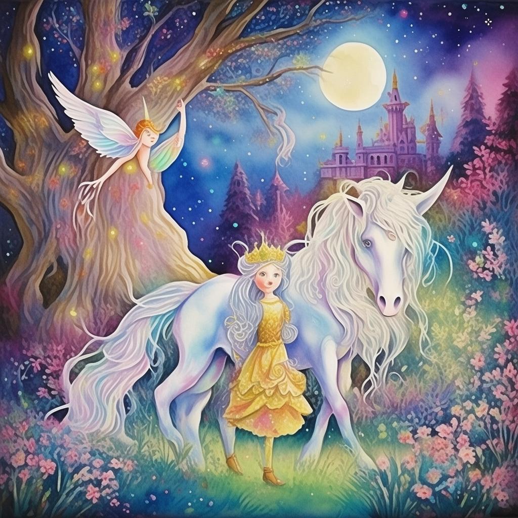 The Enchanted Mirror: The Time-Traveling Princess's Parallel Worlds Adventure