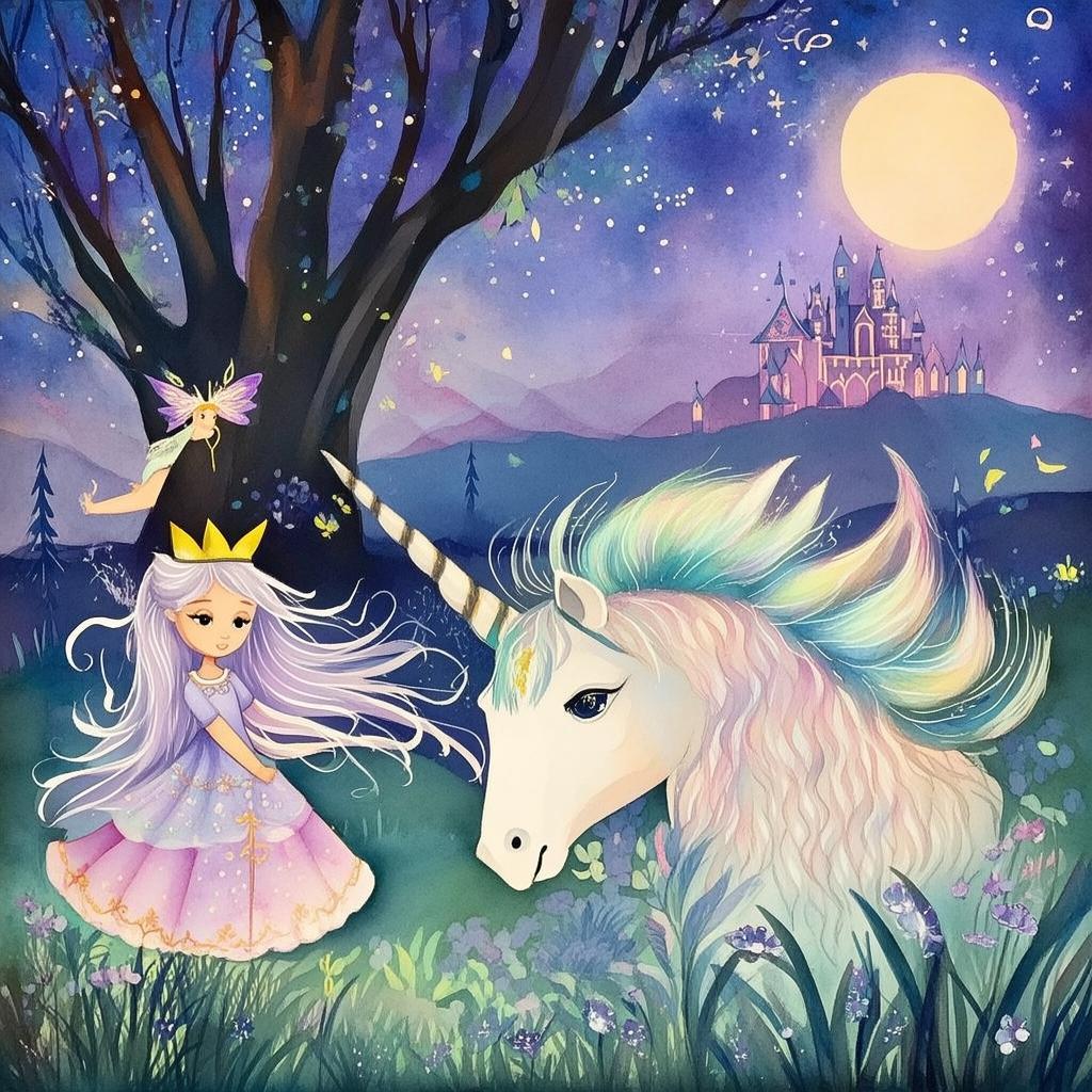 The Enchanted Mirror's Secret: A Stardust Dress Tale
