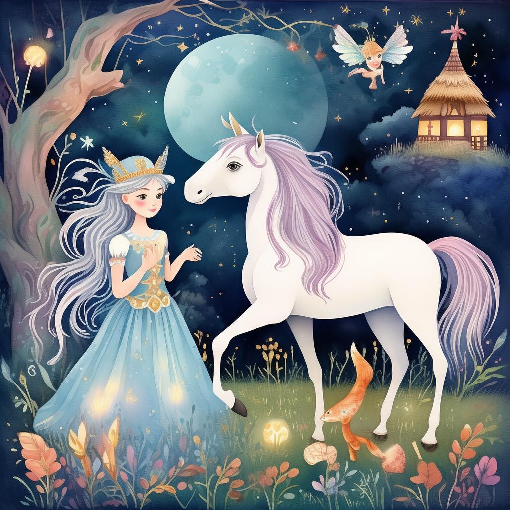The Little Match Girl's Midnight Garden of Echoes
