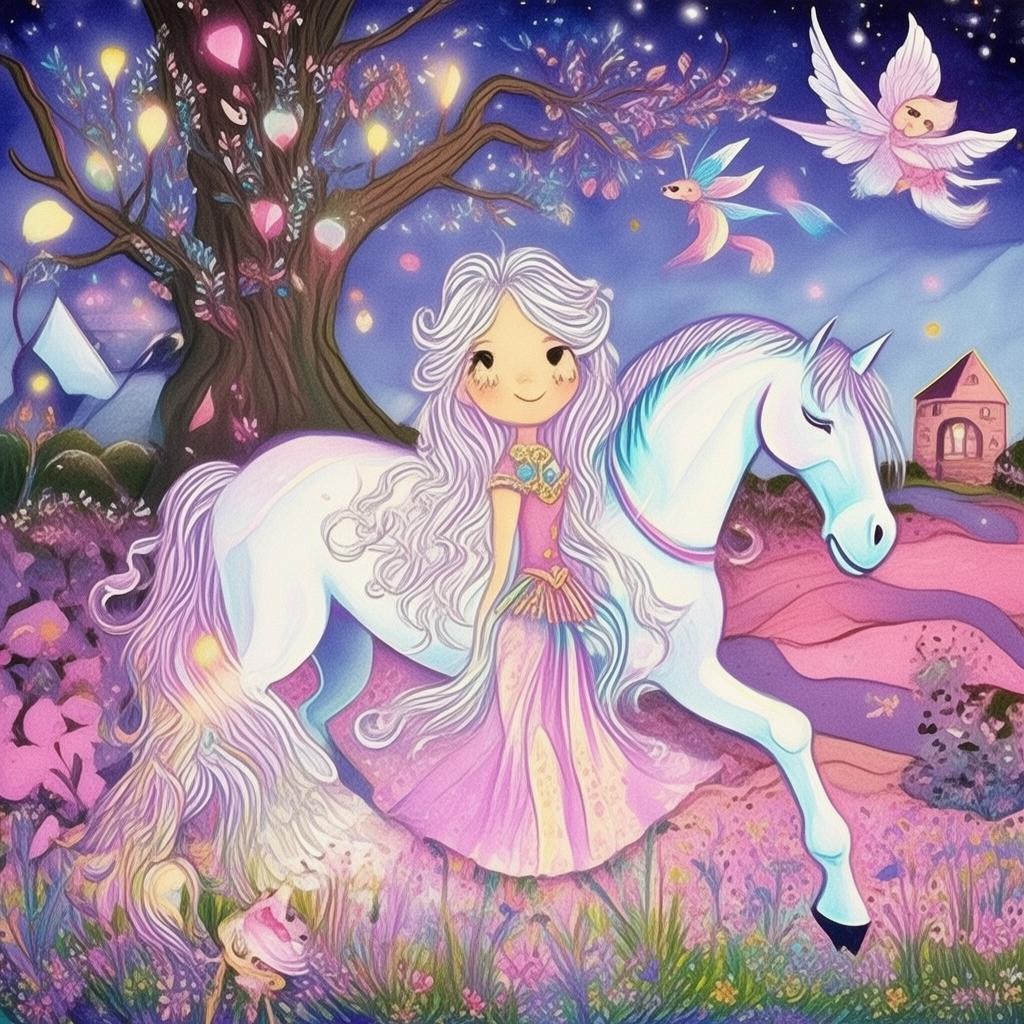 The Enchanted Garden of the Cosmic Cat