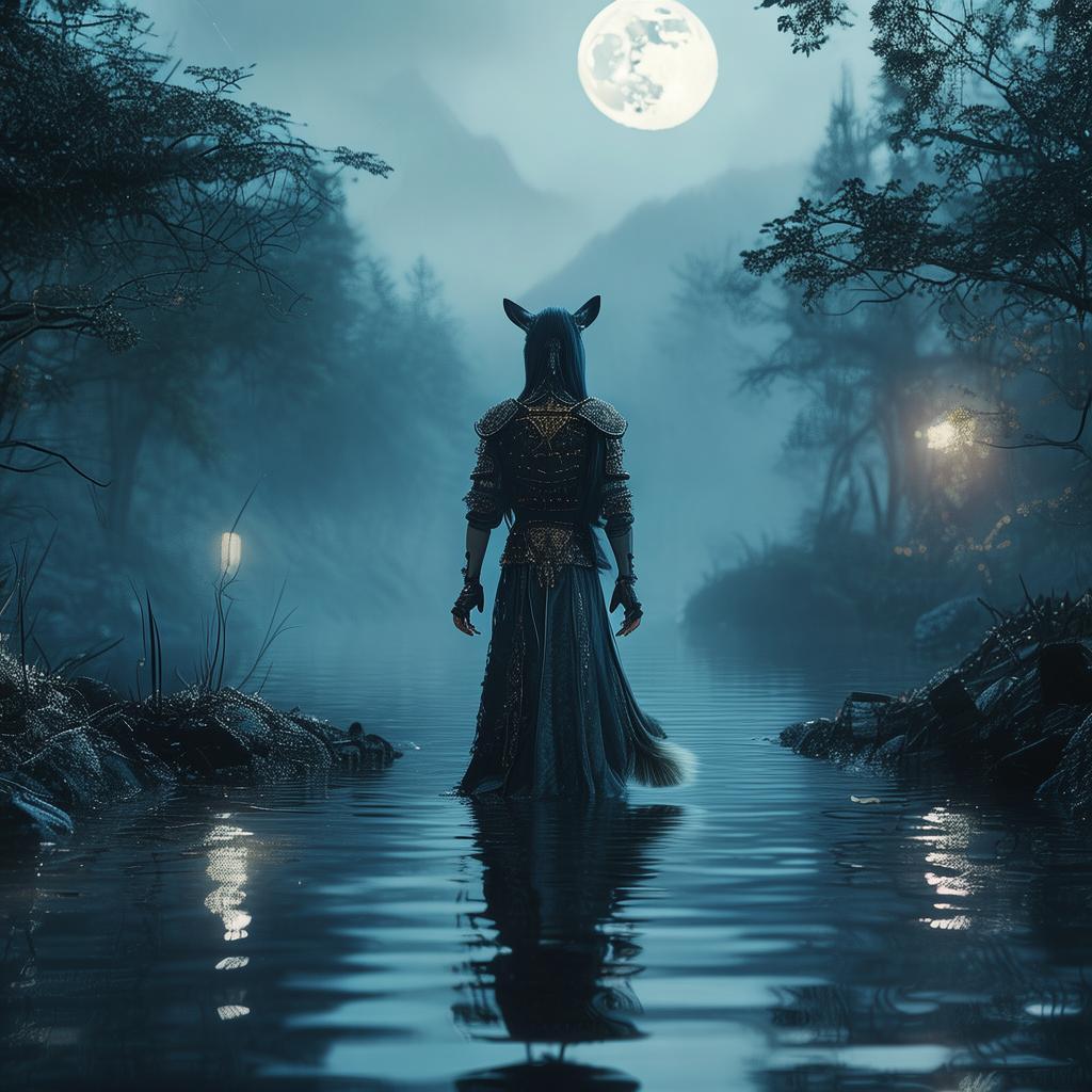 The Celestial Maiden Chatuji's Descent: A Dance with the Demon's Shadow