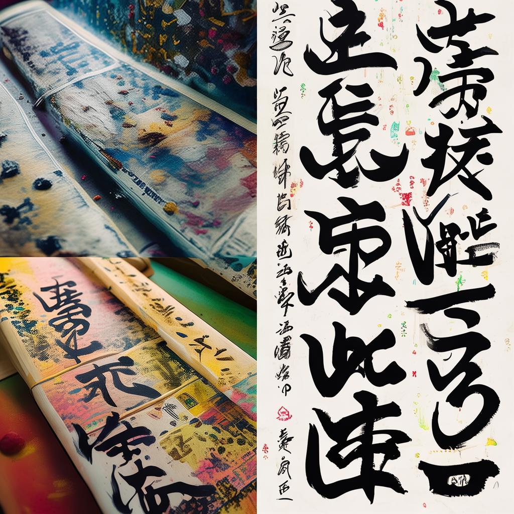 白字头，黑字尾，中间都是学问