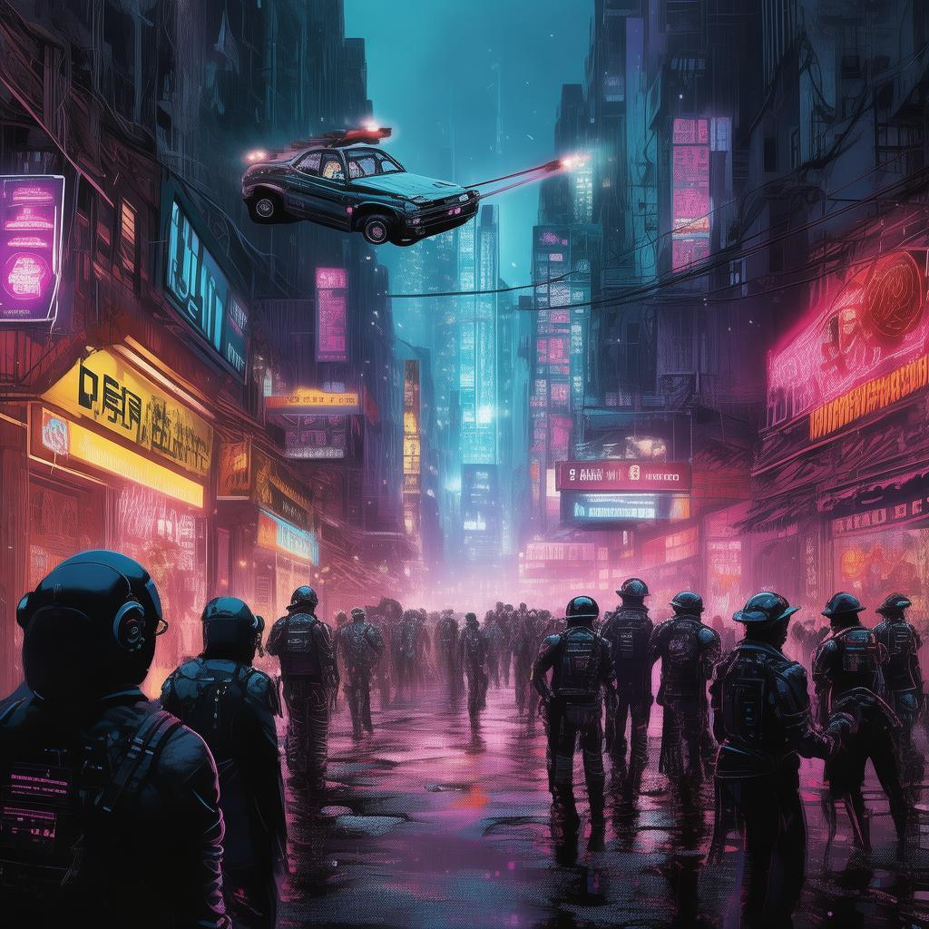 Chaos in the Neon Haze