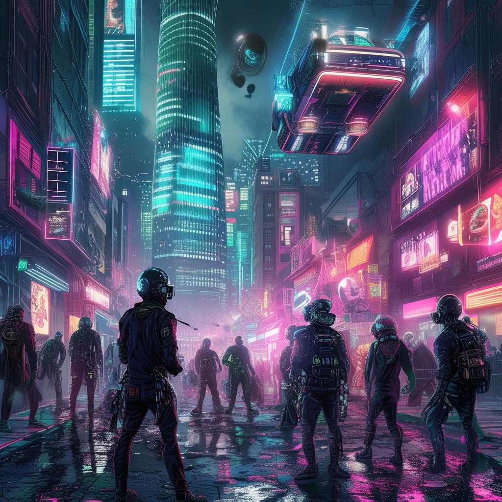 Shadows of the Neon City