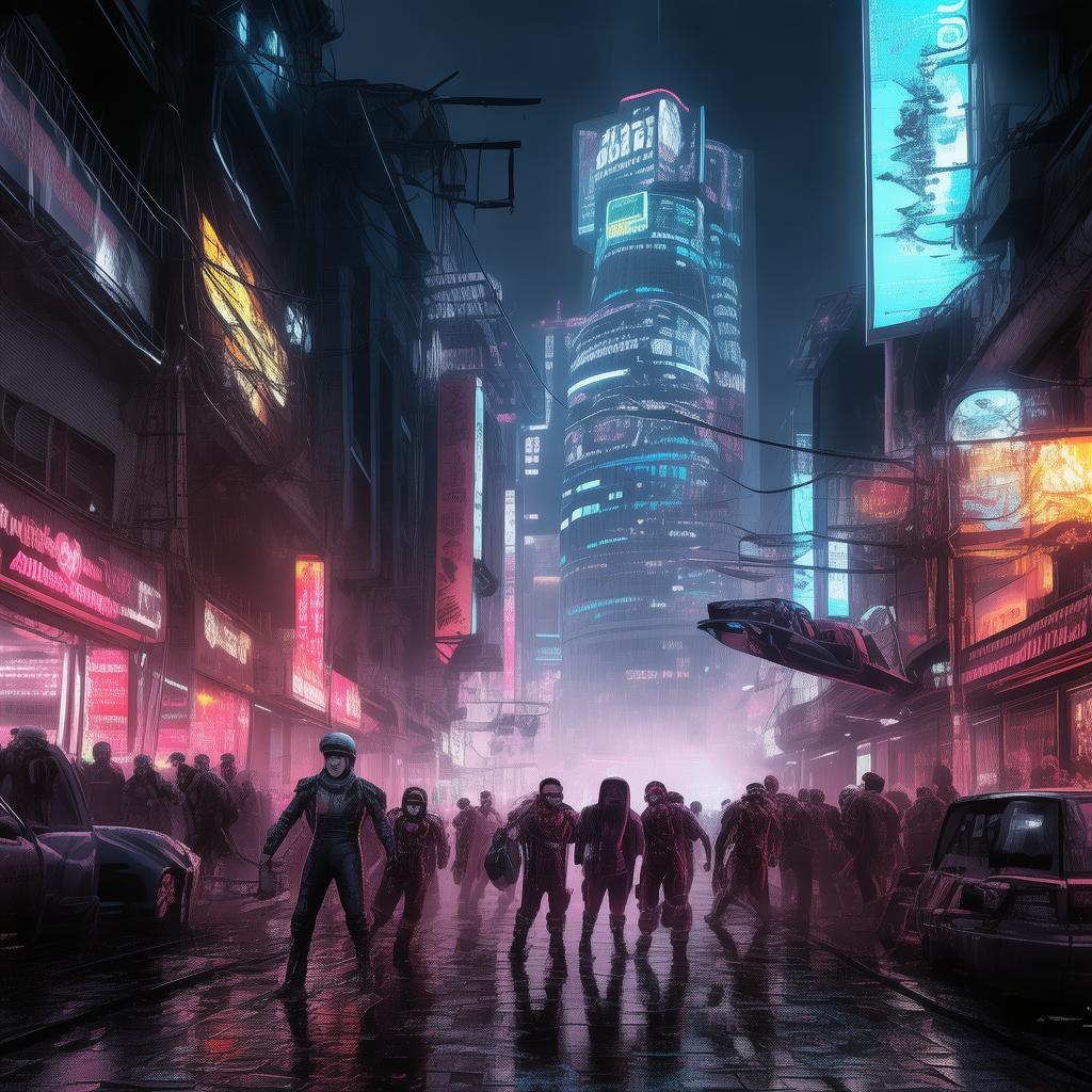 Chasing Shadows in Neon